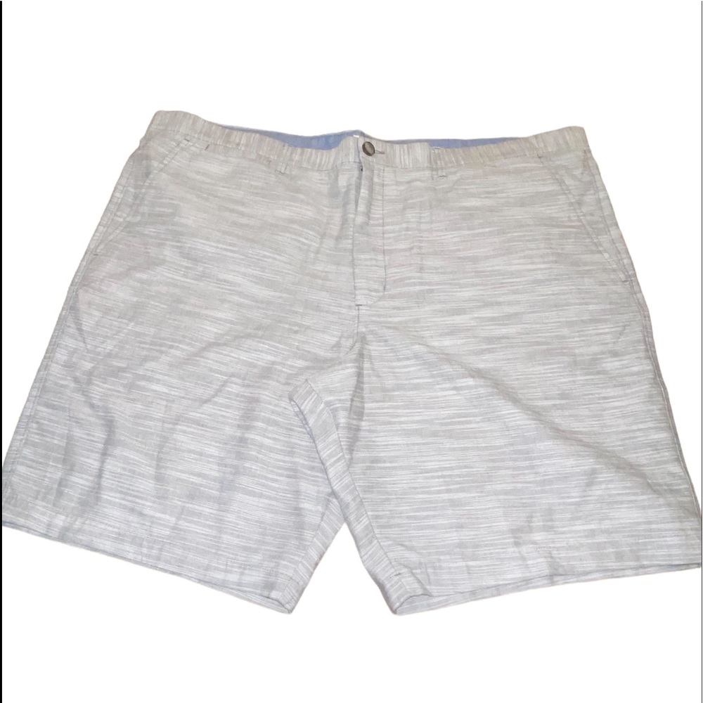 🌸  Merona mens gray and white shorts 100% cotton NWT‎ size 48
